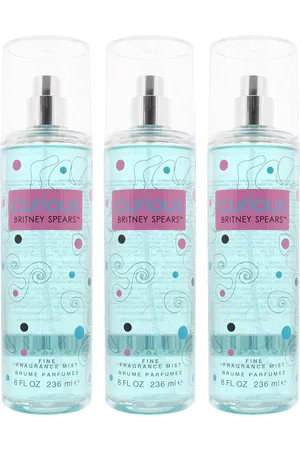 Britney Spears Womens Curious Fine Fragrance Mist 236ml Spray For Her x 3 - One Size