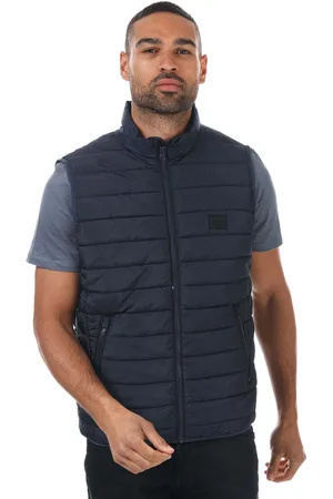 JACK & JONES Mens Wing Body Warmer Gilet in - Size Small
