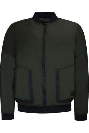 Under Armour Reactor Mens Bomber Jacket Reversible Khaki 1306450 357 - - Size Small