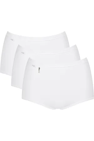 Sloggi Womens Basic+ Maxi 3 Pack Briefs - - Size X-Large