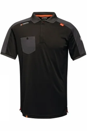 Regatta Mens Offensive Wicking Polo Shirt - - Size Small