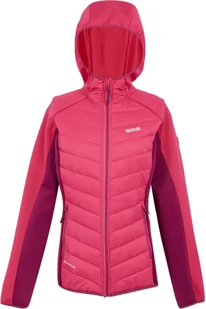 Regatta Womens/Ladies Andreson VIII Hybrid Jacket (Pop/Beaujolais) - - Size 20 UK