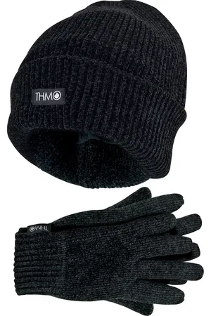THMO Womens Ladies Thinsulate Hat and Gloves Set