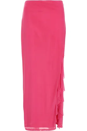 Quiz Womens Frill Maxi Skirt - Size 10 UK