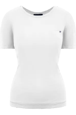 Champion Logo Womens T-Shirt Cotton - Size Large