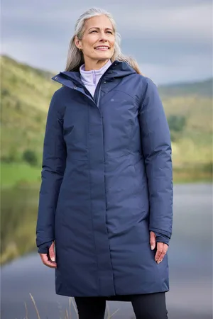 Mountain Warehouse Womens/Ladies Polar Down Long Length Hybrid Jacket - Size 8 UK