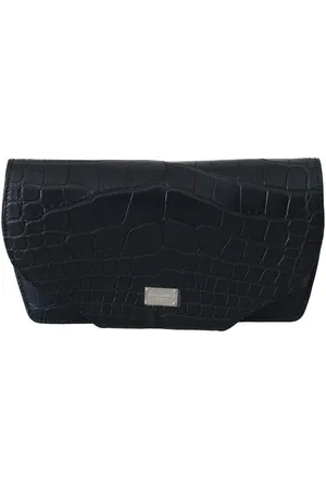 Dolce & Gabbana Mens Crocodile Eyewear Sunglasses Case Cover Pouch Leather - One Size
