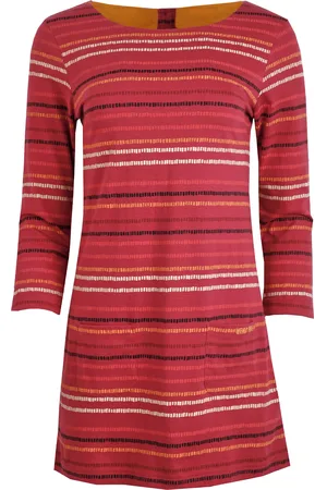 Weird Fish Womens/Ladies Charlotte Striped Jersey Organic Tunic (Dark ) - Size 22 UK