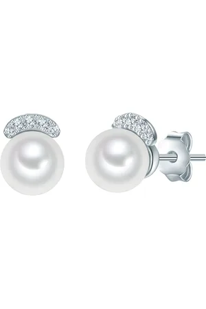 Valero Pearls Womens Earrings 925/- Sterling - One Size