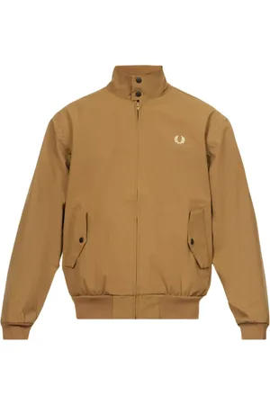 Fred Perry Mens Bonded Zip Through Jacket Polyamide - Size Small