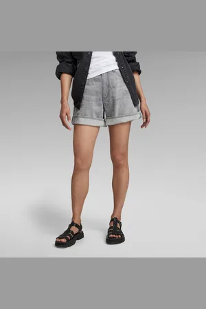 G-Star Womens G-Star RAW Stray Denim Shorts - Cotton - Size 27 (Waist)