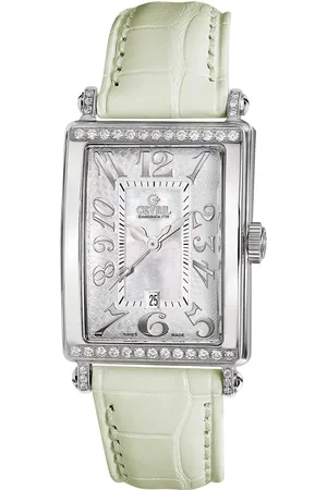 Gevril WoMens 7249NT Avenue of Americas Diamond Watch - One Size