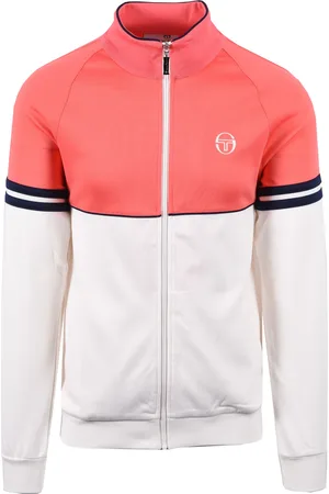 Sergio Tacchini Mens Orion Track Top /white - Size Medium