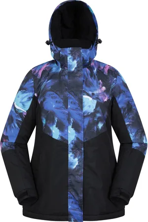 Mountain Warehouse Womens/Ladies Dawn II Printed Ski Jacket (Bright ) - Size 6 UK