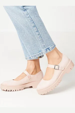 Faith Womens : Naevia Chunky Mary-Jane Shoes - - Size UK 6