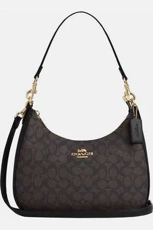 Coach Womens Teri Hobo in Signature Canvas - - One Size