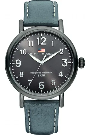 River Woods Sacramento Mens Watch RW420005 Leather - One Size