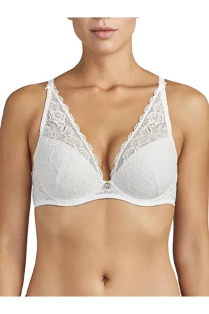 Aubade Womens Rosessence Plunge Bra Opale - Polyamide - Size 30E