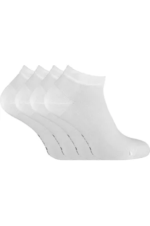 Sock Snob Mens - 4 Pairs Bamboo Low Cut Ankle Trainer Socks for Men & Women - Nylon - Size UK 7-11