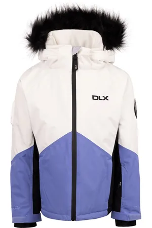 DLX Girls Shelbie Ski Jacket (Baja Blue) - - Size 11-12Y