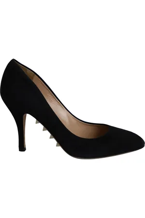VALENTINO Pre-owned Womens Garavani Rockstud Sole Pumps in Suede - Size EU 37