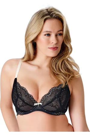 Gossard Womens 7725 Superboost Lace Non-Padded Plunge Bra - - Size 36E