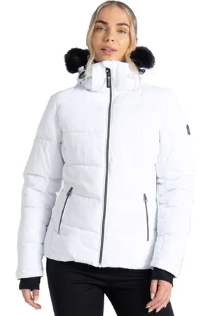 Dare 2B Womens Glamorize IV Waterproof Padded Ski Jacket - Fleece - Size 16 UK