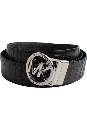 Michael Kors Womens Reversible Leather Belt 558347 for Women - - Size Large