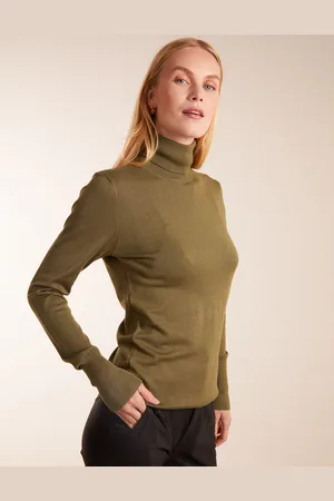 Blue Vanilla Womens Roll Neck Jumper - - Size 2XL