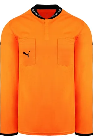 PUMA Mens DryCell Long Sleeve Collared Referee Football Shirt 701568 54 - Size Large