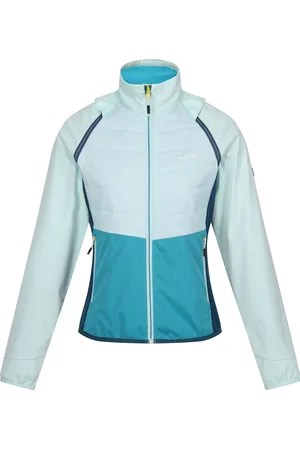 Regatta Womens/Ladies Steren II Hybrid Jacket (Bleached Aqua/Tahoe Blue) - - Size 18 UK