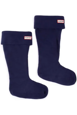 Hunter Womens Tall Fleece Welly Socks - - Size Medium