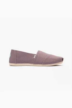 TOMS Womens ALPARGATA Ladies Canvas Espadrille - Size UK 4