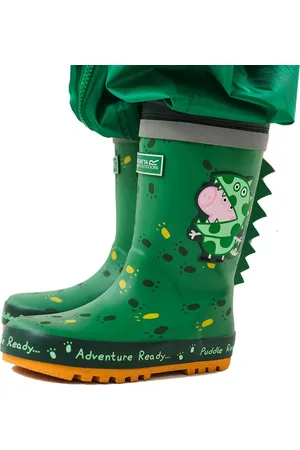 Regatta Boys & Girls Peppa Pig Puddle Wellington Boots - Rubber - Size 1 Infant (UK Shoe)