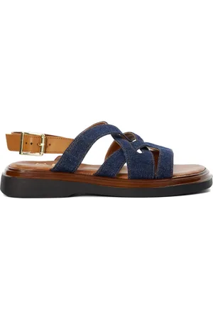 Dune Womens Ladies Leebra - Casual Flatform Sandals - Suede - Size UK 4