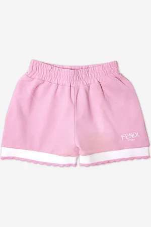 Fendi Girls Logo Shorts in - Size 3Y