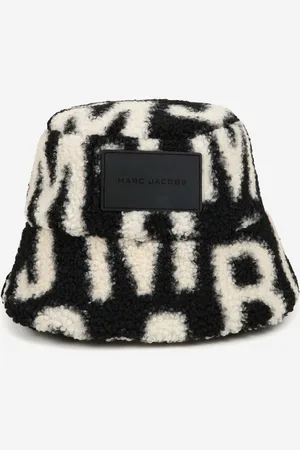 Marc Jacobs Kids Unisex Faux Shearling Bucket Hat in