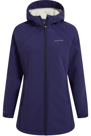 Craghoppers Womens/Ladies Gwen Hooded Soft Shell Jacket (Indigo ) - Size 10 UK
