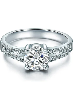 Tresor 1934 Womens Trilani Female Sterling Ring - Size M
