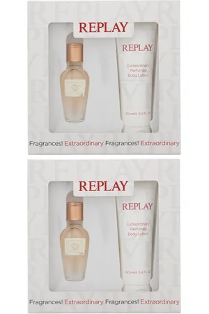Replay Womens Jeans Original! For Her Eau de Toilette 20ml & Body Lotion 100ml x 2 - One Size