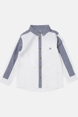Angel & Rocket Boys Bennett Smart Shirt - Cotton - Size 7Y