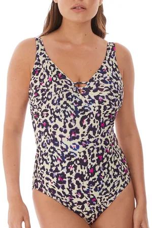 Fantasie Womens Bonito V-Neck Swimsuit - Polyamide - Size 32DD