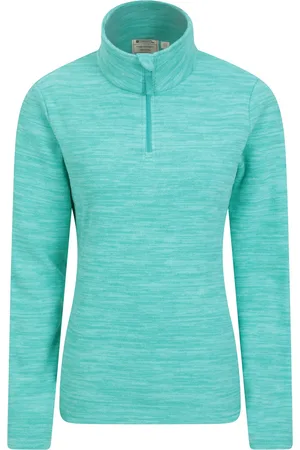 Mountain Warehouse Womens/Ladies Snowdon Melange Fleece Top - Size 12 UK