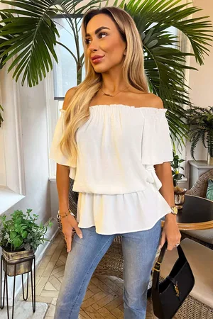 Ax Paris Womens Bardot Top - Size 8 UK