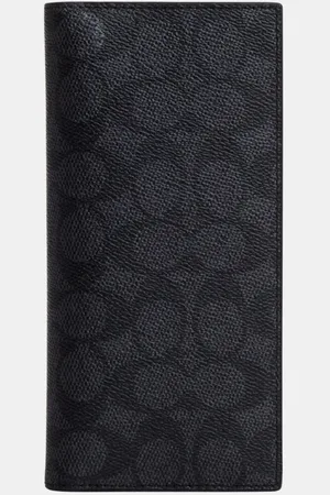Coach Mens Modern Breast Pocket Wallet in Signature - - One Size