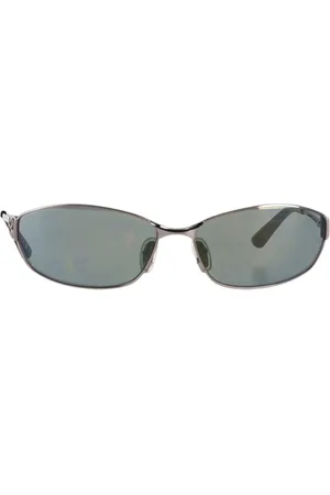Balenciaga Pre-owned Mens BB0336S Cat-Eye Sunglasses in Silver Metal - - One Size