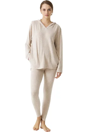 J And J Brothers JJBDP2000 WoMens Long Sleeve Pajamas - - Size X-Large