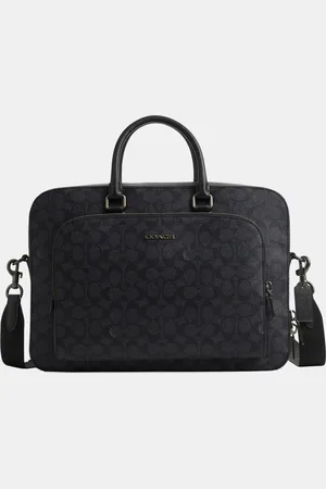 Coach Mens Ethan Brief in Signature Bag - - One Size