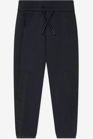 Emporio Armani Boys Logo Joggers in Navy - - Size 4Y