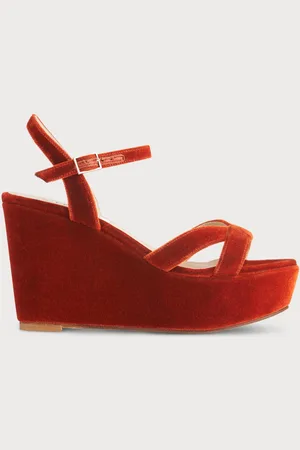 LK Bennett Womens Henuita Sandal, Velvet - Size UK 3